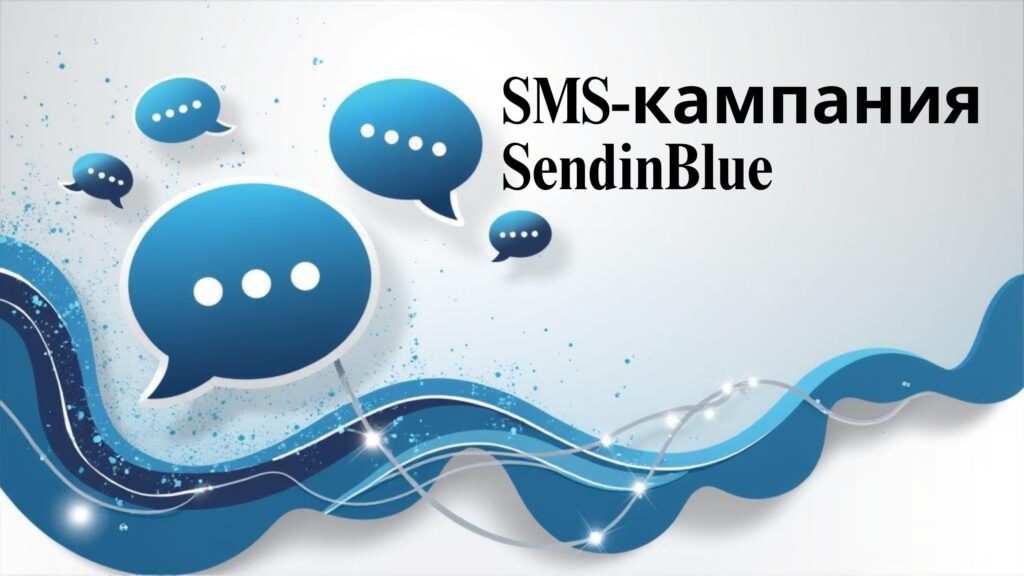 SMS-кампания SendinBlue