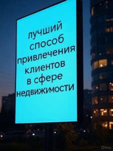 лучший способ привлечения клиентов в сфере недвижимости